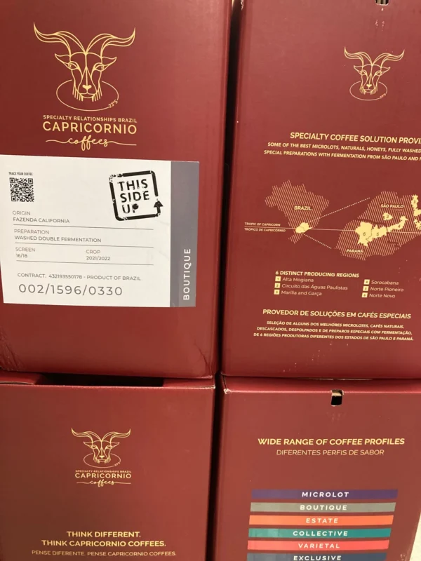 Brazilië Capricornio Fazenda California Single Estate double fermentation - Afbeelding 8